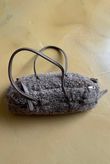 Hicks Shearling Barrel Bag Earth